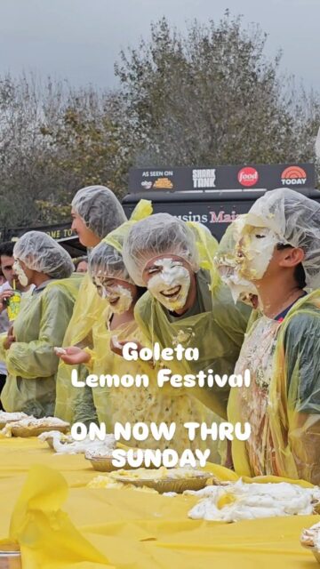 🍋Get Zesty! The Goleta Lemon Festival is happening now thru Sunday. Chow down on lemony goodness and a field of fun for the kiddos. 

#goletalemonfestival #girshpark #lemonlove #goleta #santabarbara
