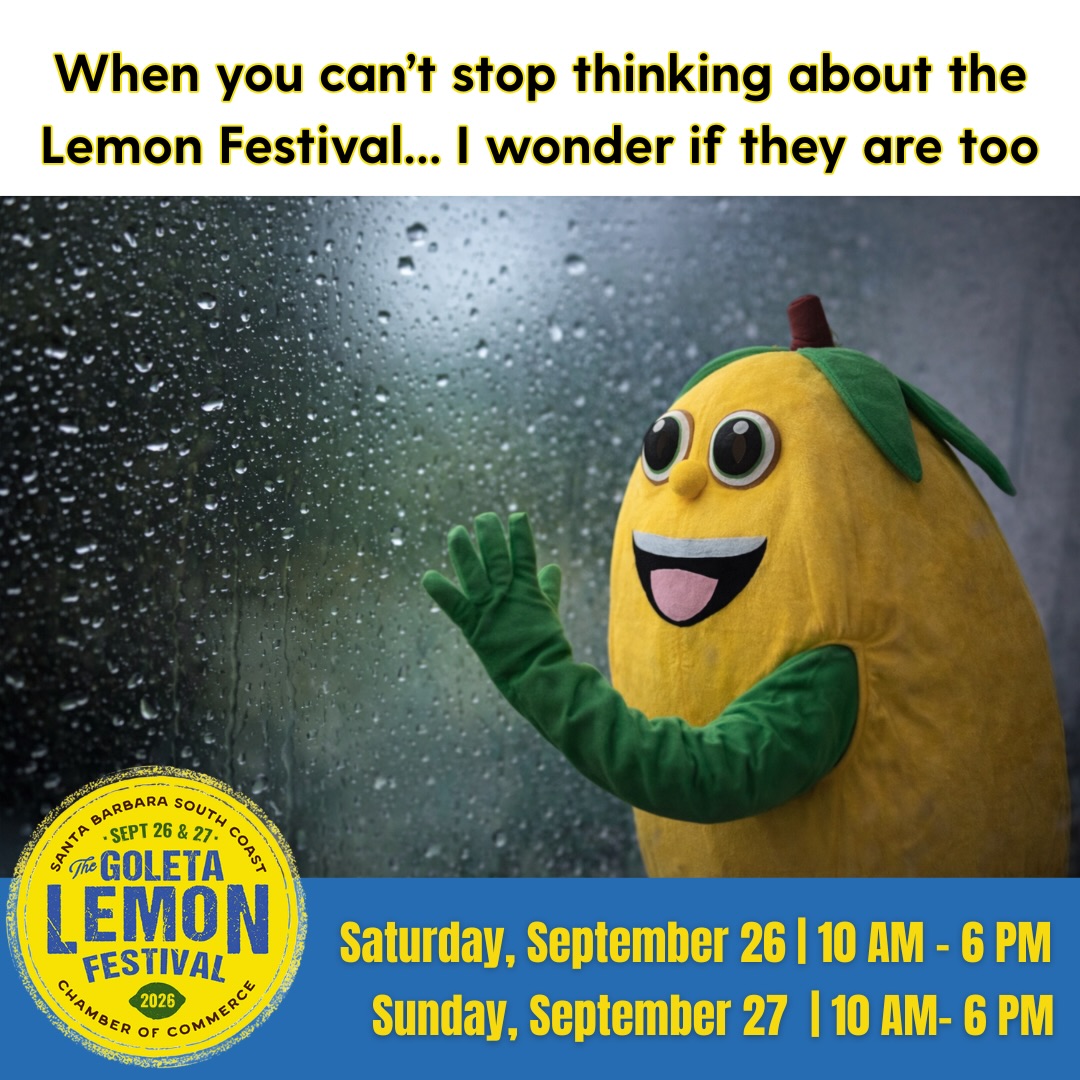 The countdown is on! Only 6 months until the Goleta Lemon Festival kicks off on September 26!